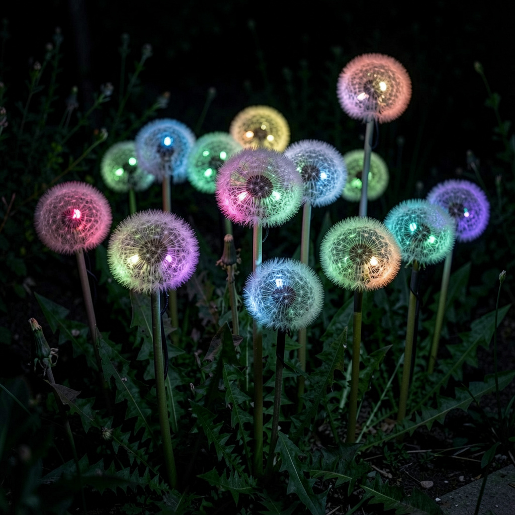 LumiBloom  |  Solar Garden Light ✨