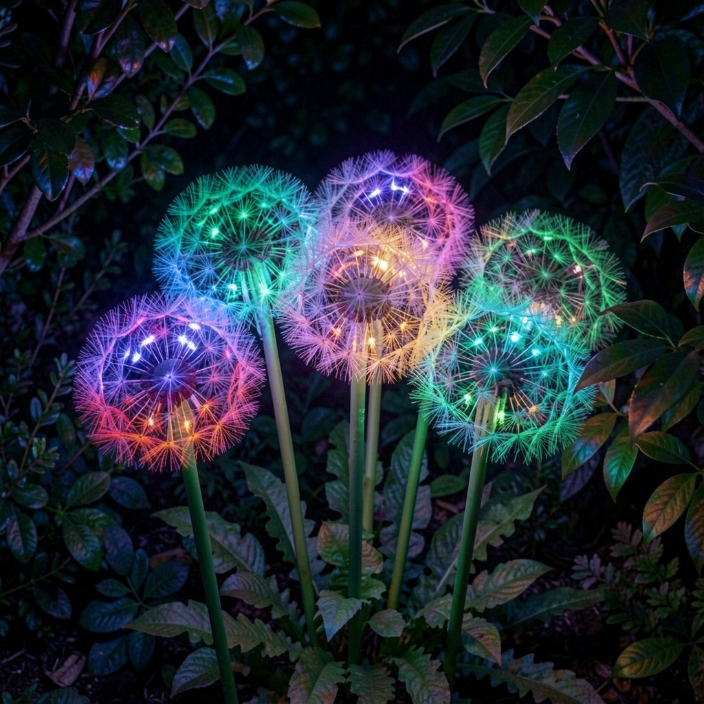 LumiBloom  |  Solar Garden Light ✨